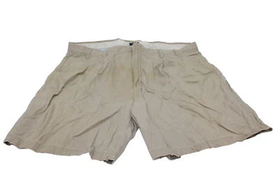 Catalina Navigator Men's Size 48 Khaki Pleated Shorts Tan Brown Casual Hiking - Image 1 of 4