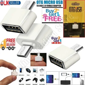 OTG Type C Male to USB 2.0 Female Adapter Converter for Android Tablet Phone - Picture 1 of 12