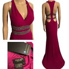 New TERANI COUTURE Long Dress Gown Sz 6 NWT Pagent Prom Special Occasion Bling