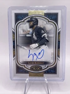 2023 Topps Tier One LUIS ROBERT Certified Next Level auto #33/50! - WHITE SOX! - Picture 1 of 8