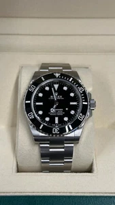 Rolex Submariner No-Date Black Dial 124060 Full Set 2024 UNWORN - Picture 1 of 9
