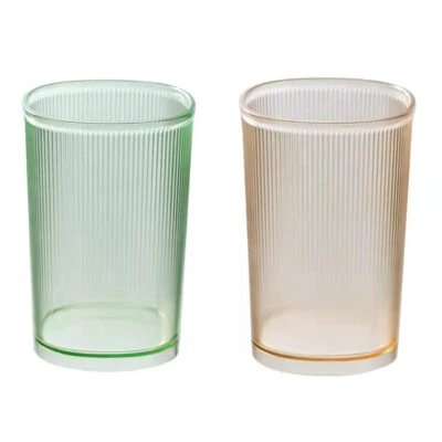 Unbreakable Cup Bathroom Tumbler Plastic Toothbrush Holder Tumbler Cup Bathroom  - Image 1 of 4