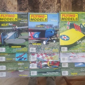 Flying Models Magazine - Lot of 12 - Entire 2001 Year - Picture 1 of 4