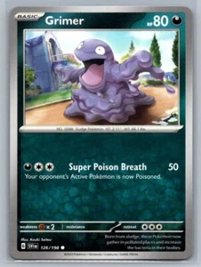 Grimer 126/198 Scarlet & Violet Common Pokémon TCG 2023 - Picture 1 of 2