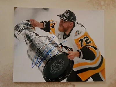 Patric Hornqvist Signed Autographed Pittsburgh Penguins 8x10 Photo COA - Image 1 of 2