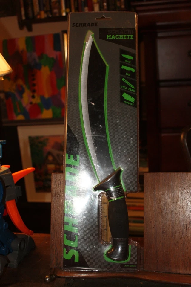 Facão selado Schrade Scmachi 18-1/4" com bainha - Imagem 1 de 4