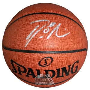 Damian Lillard Autographed Spalding Basketball (Silver Ink) - JSA COA - Picture 1 of 1