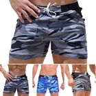 Fashionable Mens Camouflage Print Shorts for Summer Beach Parties and Sports
