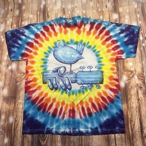 VINTAGE WOODSTOCK 99 ROME N.Y TIE DYE TSHIRT SIZE LARGE - Picture 1 of 11