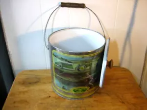 John Deere Ice Bucket With Wooden Handle - Picture 1 of 6