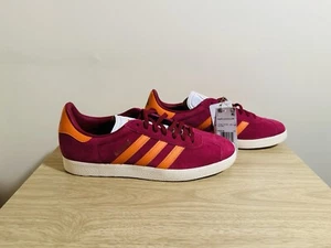 Adidas Gazelle A-club Roma Legacy athletic shoes burgundy IH2634 NWOB size 9.5 - Picture 1 of 5