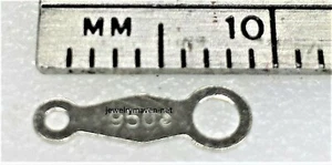 Solid PLATINUM 950 9.5mm Chain Necklace TAG American USA MADE - Picture 1 of 2