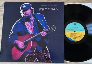 NEIL YOUNG FREEDOM LP REPRISE (1989) EX++ GERMANY ROCKIN' IN THE FREE WORLD - Foto 1 di 5