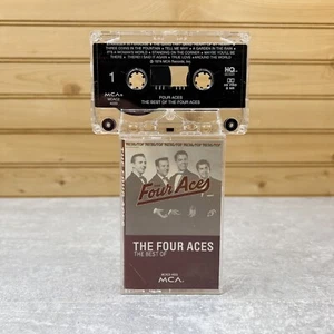 The Best of The Four Aces (CASSETTE TAPE, 1990, MCA) 50s Pop Quartet Vocal - Picture 1 of 4