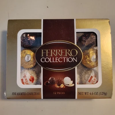 Ferrero Collection, 12 Count, Premium Gourmet Assorted Hazelnut Milk Chocolate  - Image 1 of 3