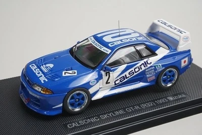 1:43 EBBRO 44573 Nissan Calsonic Skyline GT-R Suzuka 1993 #2 model car - Image 1 of 4