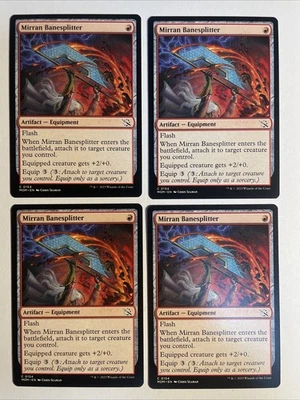 4x Mtg March Of The Machine Mirran Banesplitter NM/M Magic The Gathering - Bild 1 von 2
