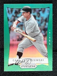 Panini Prizm 2012 venta al por menor verde Prizm Carl Yastrzemski #138 patio - Imagen 1 de 3