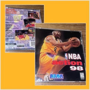 NBA Action 98 Kobe Pc Game New Sealed Basketball 1998 Computer Sega Sports - Picture 1 of 3