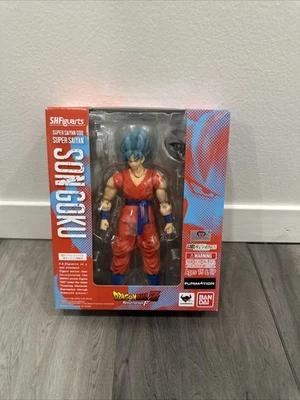 S.H. Figuarts Super Saiyan God Super Saiyan Son Goku 2015 caja abierta 1,0 Foto 1 de 4