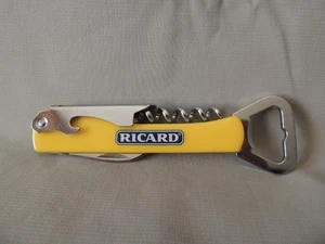 Vintage Ricard Flaschenöffner - Korkenzieher und kleines Messer - Bild 1 von 11