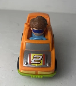 Fisher Price Little People Wheelies Launch & Loop Rennbahn orange Auto #2 - Bild 1 von 6