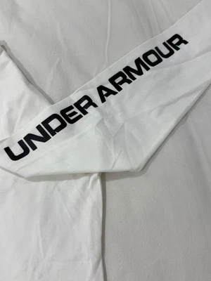 Camiseta Under Armour Para Hombre Peso Pesado Tonal Marca Manga Larga XL Blanca Nueva Con Etiquetas Foto 1 de 4