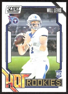 2023 4761A Score Hot Rookies Will Levis Rookie Tennessee Titans #5 - Image 1 of 2