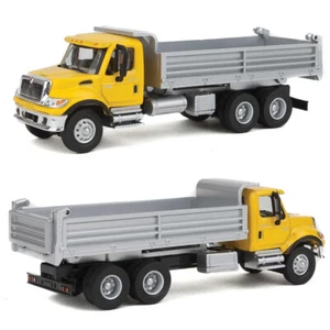 NEW Walthers 7600 3-Axle Heavy-Duty Dump Truck Yellow Cab SIL HO FREE US SHIP - Picture 1 of 1