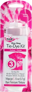 One-Step Tie-Dye Kit, Vibrant Colors for Fabric 4 Fl Oz, Fuchsia - Picture 1 of 9
