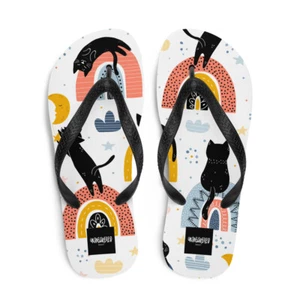 Flip-Flop thong beach sandals SZ S-L flat summer casual soft slippers - Picture 1 of 24
