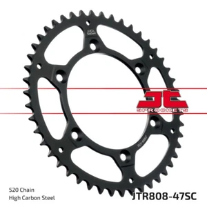 JT Steel Rear Sprocket JTR808.47SC 47T - Picture 1 of 1