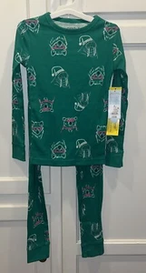 CAT & JACK Boy Or Girl Sz 6 set of 2 pc Soft Light Weight No Foot Pajamas PJ - Picture 1 of 7