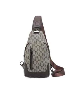Mens Chest Bag Pack Travel Sport Shoulder Sling Backpack Outdoor Cross Body Bags - Picture 1 of 9