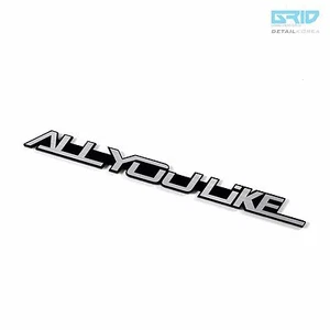 DTK VEHICLE Car Decal Sticker Slogan Emblem 30153C for Rondo or Carens - Picture 1 of 4