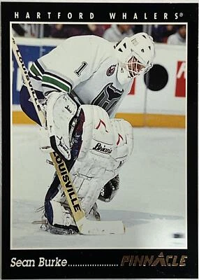 1993-94 Pinnacle #31 Sean Burke - Image 1 of 2