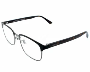 Gucci Black/Havana 54-18-145MM Men's Eyeglasses GG0934OA 003 - Picture 1 of 4