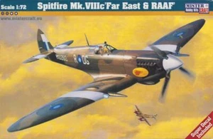 SPITFIRE Mk.VIII c (AUSTRALIAN RAAF & RAF FAR EAST MKGS) #D178 1/72 MISTERCRAFT - Foto 1 di 3