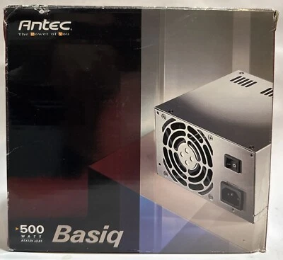 Antec BP500U Basiq Power Supply 500 Watt BRAND NEW - Image 1 of 2