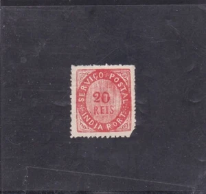 PORTUGIESISCH INDIEN 20 r. (1871) AF # 9 MNG - Bild 1 von 2