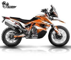 NEW Graphic kit for ktm 890 790 Adventure Graphic Decal Sticker Kit (BA-O) - Picture 1 of 8