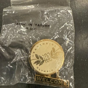 Centennial Olympic Games Welcome Pin - Picture 1 of 3