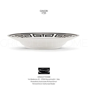 Richard Ginori - Schwarzes Labyrinth - Bodenteller 24,5 cm - Händler  - Bild 1 von 8