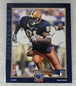 Foto - David Tyree Syracuse Orange 8"x10" Offiziell Lizenziert NCAA (2008) - Bild 1 von 6