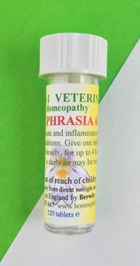 Euphrasia 6 Homeopathy Remedy Hay Fever Dogs Cats Horses 120 Pillules - Picture 1 of 10
