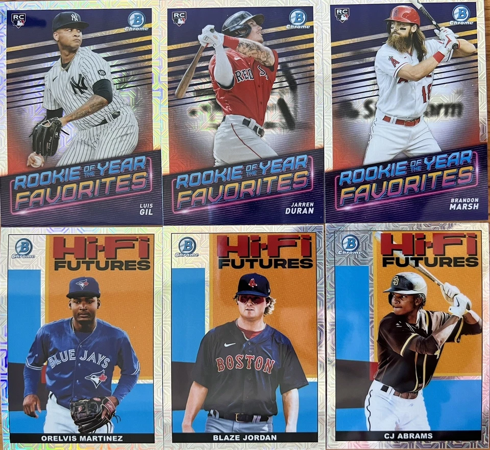 2022 Bowman Chrome Inserts MOJO PICK A CARD Hi-Fi Futures Rookie Favorites - Image 1 of 1