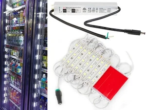 10ft commercial walk in cooler LED light 5050 + 12v heavy duty waterproof power - Picture 1 of 10