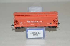 N scale Atlas Potash Corp Saskatchewan Canada ACF 3560 covered hopper car 1624 - Picture 1 of 1