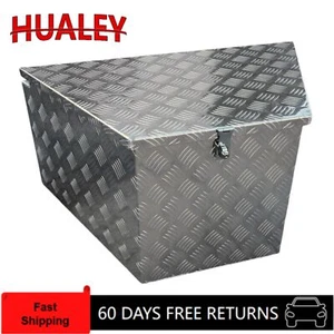Full Aluminium Tool Box Tapered Draw Bar Heavy Duty Tool Box With Keyed Lock Ute - Picture 1 of 4