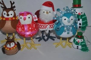 Target 2022 Wondershop Featherly Friends Christmas Birds Lot - Picture 1 of 19